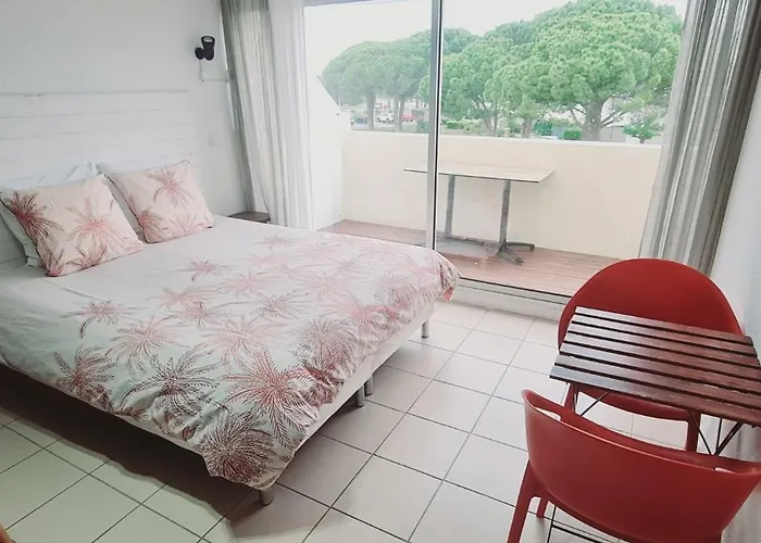 Studio 43 Climatise Terrasse Vue Mer